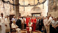 Ο Πατριάρχης Πορφύριος λειτούργησε στη Μονή Ραβάνιτσα