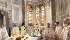 Αρχιερατική Θεία Λειτουργία για 18 χρόνια αρχιερατείας του Μητροπολίτη Θηβών