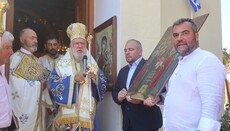 Ο Μητροπολίτης Σύρου λειτούργησε στην Παναγία Κανάλα της Κύθνου