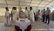 Ο Μητροπολίτης Σύμης στην πανήγυρη του Αποστόλου Παύλου στο Σεσκλί