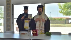 Αγιασμός για την α΄ κατασκηνωτική περίοδο κοριτσιών στη Μαρώνεια