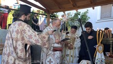 Εγκαινιάστηκε ναός του Οσίου Γεωργίου Καρσλίδη στη Δράμα