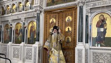 Ο Πειραιώς Σεραφείμ ιερούργησε στους Αγίους Αναργύρους Καραβά