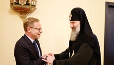 Ο Πατριάρχης Γεωργίας συναντήθηκε με τον Πρέσβη της Γαλλίας στην Τιφλίδα