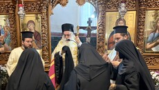 Μοναχική κουρά δύο δοκίμων στο Ησυχαστήριο Τιμίου Σταυρού στην Κόρινθο