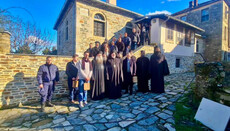 Κίεβο: Μοναχοί του Νέου Εσφιγμένου στη Λαύρα για τα 975 χρόνια της