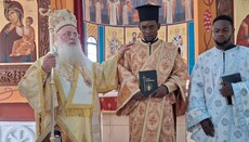 Χειροτονία διακόνου στην ενορία του Αγίου Παϊσίου στην Κινσάσα