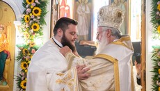 Χειροτονία πρεσβυτέρου και χειροθεσία αρχιμανδρίτη στην Πετρούπολη