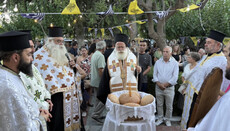 Πλήθος κόσμου στην Ιεράπετρα για την εορτή της Αγίας Μαρίνης
