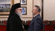 Συνάντηση του Πατριάρχη Αντιοχείας με τον Τούρκο πρέσβη στη Δαμασκό