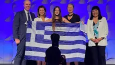 Στην κορυφή του κόσμου  η 15χρονη Δανάη Τσελεμπή