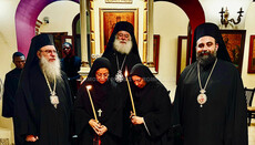 Ο Πατριάρχης Θεόδωρος τέλεσε μοναχικές κουρές και ίδρυσε γυναικεία Μονή