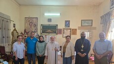 Κλιμάκιο της UNICEF επισκέφθηκε τη Μονή Αγίου Πορφυρίου στη Γάζα