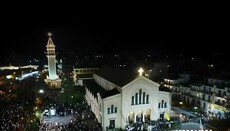 Λιτανεύτηκε το Ιερό Σκήνωμα του Αγίου Διονυσίου στη Ζάκυνθο