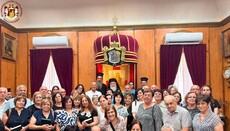 Ο Πατριάρχης Θεόφιλος δέχθηκε προσκυνητές στα Ιεροσόλυμα