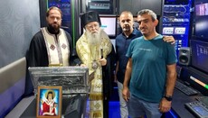 Ο Μητρ. Ζακύνθου ευλόγησε το νέο OB Van της ISTROS Production