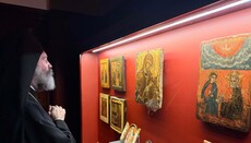 Ο Αρχιεπίσκοπος Μακάριος παρέστη στα εγκαίνια έκθεσης εικόνων στη Μελβούρνη