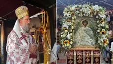 Ιερούργησε για τον Άγιο Φανούριο στο Ηράκλειο Αττικής ο Μητροπολίτης Γαβριήλ