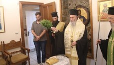 Ο Μητροπολίτης Ναυπάκτου τέλεσε Αγιασμό στα γραφεία της Μητρόπολης για την Ίνδικτο