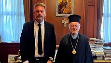 Ο Δήμαρχος Αργιθέας συναντήθηκε με τον Πατριάρχη Βαρθολομαίο
