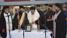 Ο Μητρ. Μεσσηνίας Χρυσόστομος εγαινίασε νέο Γυμνάσιο-Λύκειο στην Κορώνη