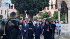Μέλης της σερβικής βασιλικής οικογένοιας επισκέφθηκαν τη Μονή Χιλανδαρίου