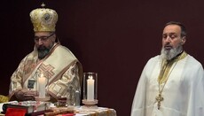 Ο Επίσκοπος Ταμισού λειτούργησε στην Ουκρανική Κοινότητα Αγίου Ανδρέα