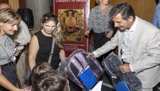 Σχολικές τσάντες σε 250 πρωτάκια πολυτέκνων διανεμήθηκαν στη Θεσσαλονίκη