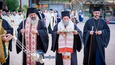 Ιερό λείψανο του Οσίου Αμφιλοχίου Πάτμου υποδέχθηκε η Μητρόπολη Ιωαννίνων