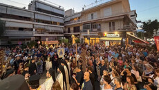 Ολοκληρώθηκε με λιτανεία η πανήγυρις του Αγίου Ευσταθίου στη Νέα Ιωνία