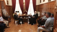 Ο Αρχιεπίσκοπος Ιερώνυμος δέχθηκε το νέο ΔΣ Συνδέσμου Ιεροψαλτών Αττικής