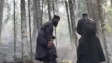 Μοναχοί βοήθησαν στην κατάσβεση πυρκαγιάς στην Κόνιτσα