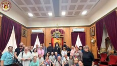 Ο Πατριάρχης Ιεροσολύμων δέχθηκε εκπροσώπους της Κοινότητας Αμπελίν