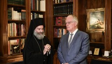 Ο Προεδρος της Δημοκρατίας δέχθηκε τον Αρχιεπίσκοπο Αυστραλίας