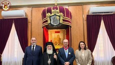 Ο Πατριάρχης Ιεροσολύμων δέχθηκε τον Γενικό Γραμματέα Θρησκευμάτων
