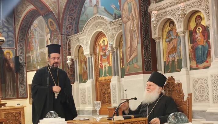Ο Γέροντας Εφραίμ μίλησε για τον Άγιο Ιωάννη Κροστάνδης στον Πειραιά