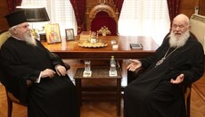 Διαδοχικές συναντήσεις του Αρχιεπισκόπου Ιερωνύμου στην Αρχιεπισκοπή