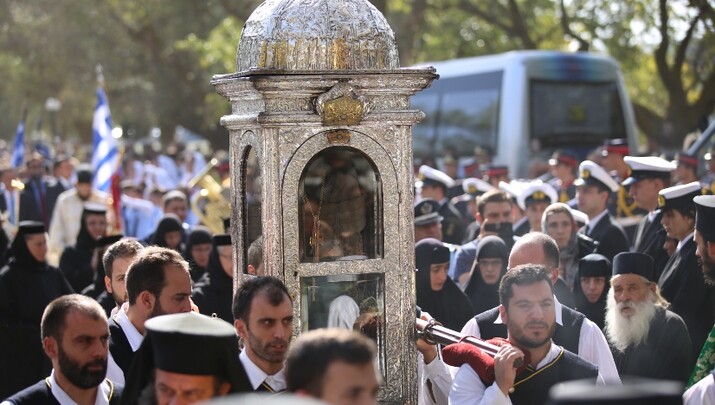 Στην Ιερά Μονή Αγίου Γερασίμου, έφθασε ο Πρόεδρος της Δημοκρατίας