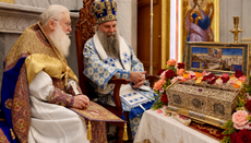 Ο Πατριάρχης Πορφύριος συνομιλεί με τον Γέροντα Εφραίμ στην Pemptousia TV