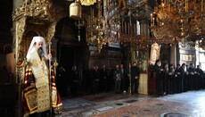 Ο Πατριάρχης Βουλγαρίας ενώπιον της Παναγίας Πορταΐτισσας στο Άγιον Όρος