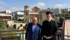 Ο Κώστας Καραμανλής επισκέφθηκε τον Μητροπολίτη Γαβριήλ στη Νέα Ιωνία