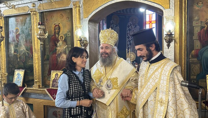 Ο Φλωρίνης Ειρηναίος χειροτόνησε τον Παύλο Δημόπουλο στον Τριπόταμο