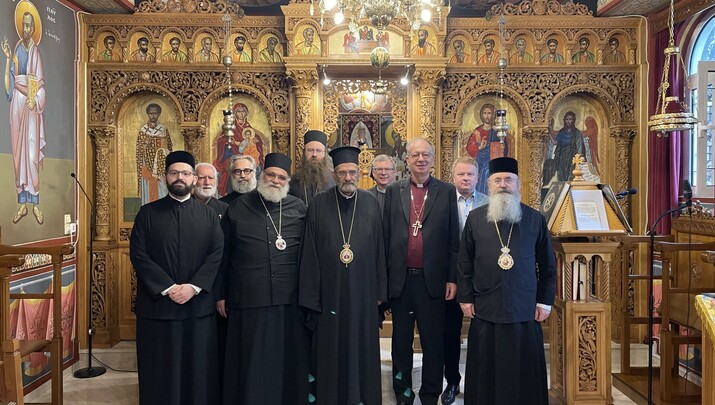 Ο Μητροπολίτης Γρηγόριος φιλοξένησε τον διάλογο Ορθοδόξων και Λουθηρανών