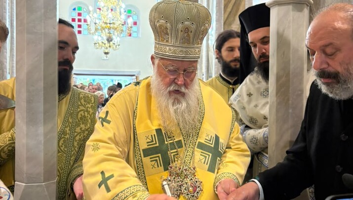 Ο Μητροπολίτης Κερκύρας τέλεσε τα Εγκαίνια του Ναού των Κατασκηνώσεων