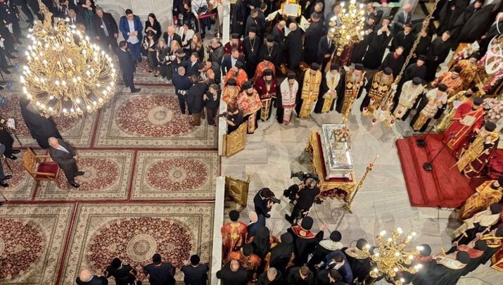 Η Θεσσαλονίκη τίμησε τον Άγιο Δημήτριο παρουσία Ιερωνύμου και Τασούλα.