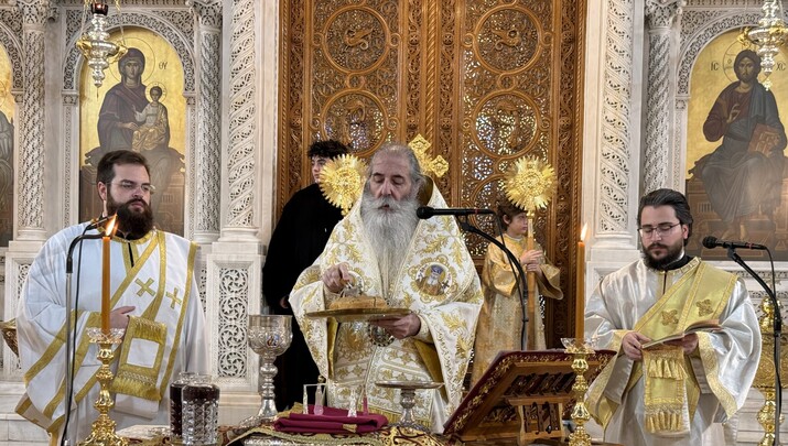 Πειραιώς Σεραφείμ: «Η αμαρτία απομακρύνει τον άνθρωπο από τον θαυμαστό Θεό»