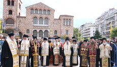 Λιτανεία των σεβασμάτων του Αγίου Δημητρίου πραγματοποιήθηκε στη Θεσσαλονίκη