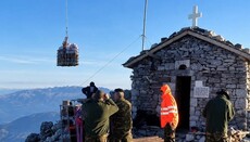 Στρατός και εθελοντές έσωσαν το εκκλησάκι του Προφήτη Ηλία στον Ταΰγετο