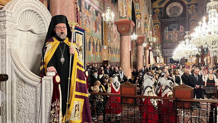 Ο Μητροπολίτης Κύριλλος τίμησε τους Αγίους Ιατρούς στη Ρόδο