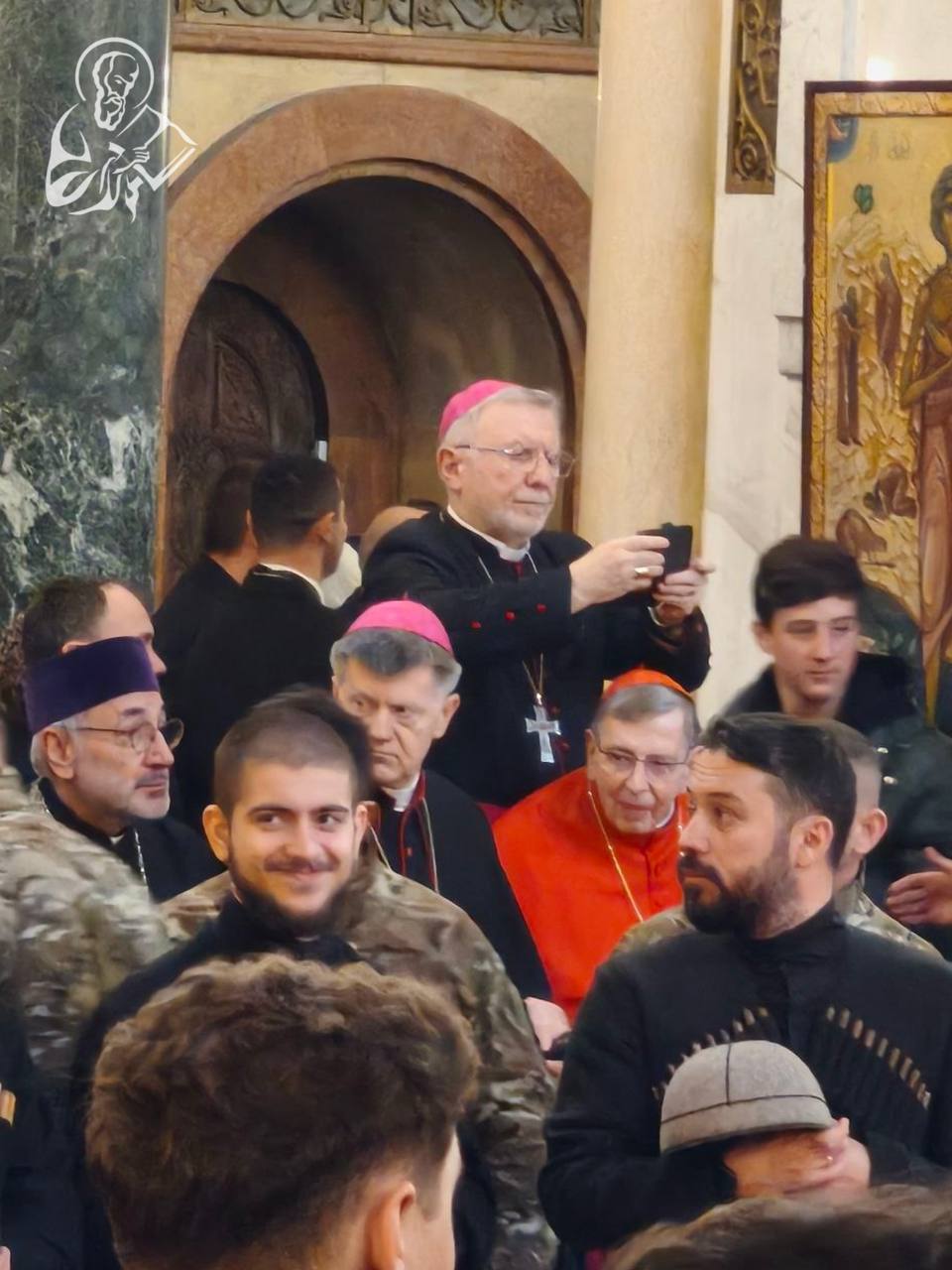 Η Εξόδιος Ακολουθία του Πατριάρχη Γεωργίας Ηλία Β' фото 22